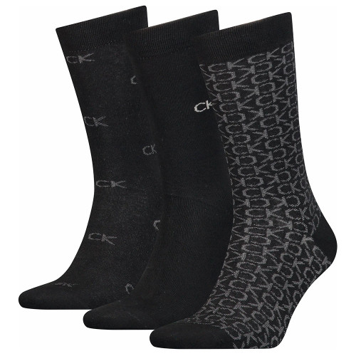 Calvin Klein Κάλτσες Logo Giftbox 3 pairs